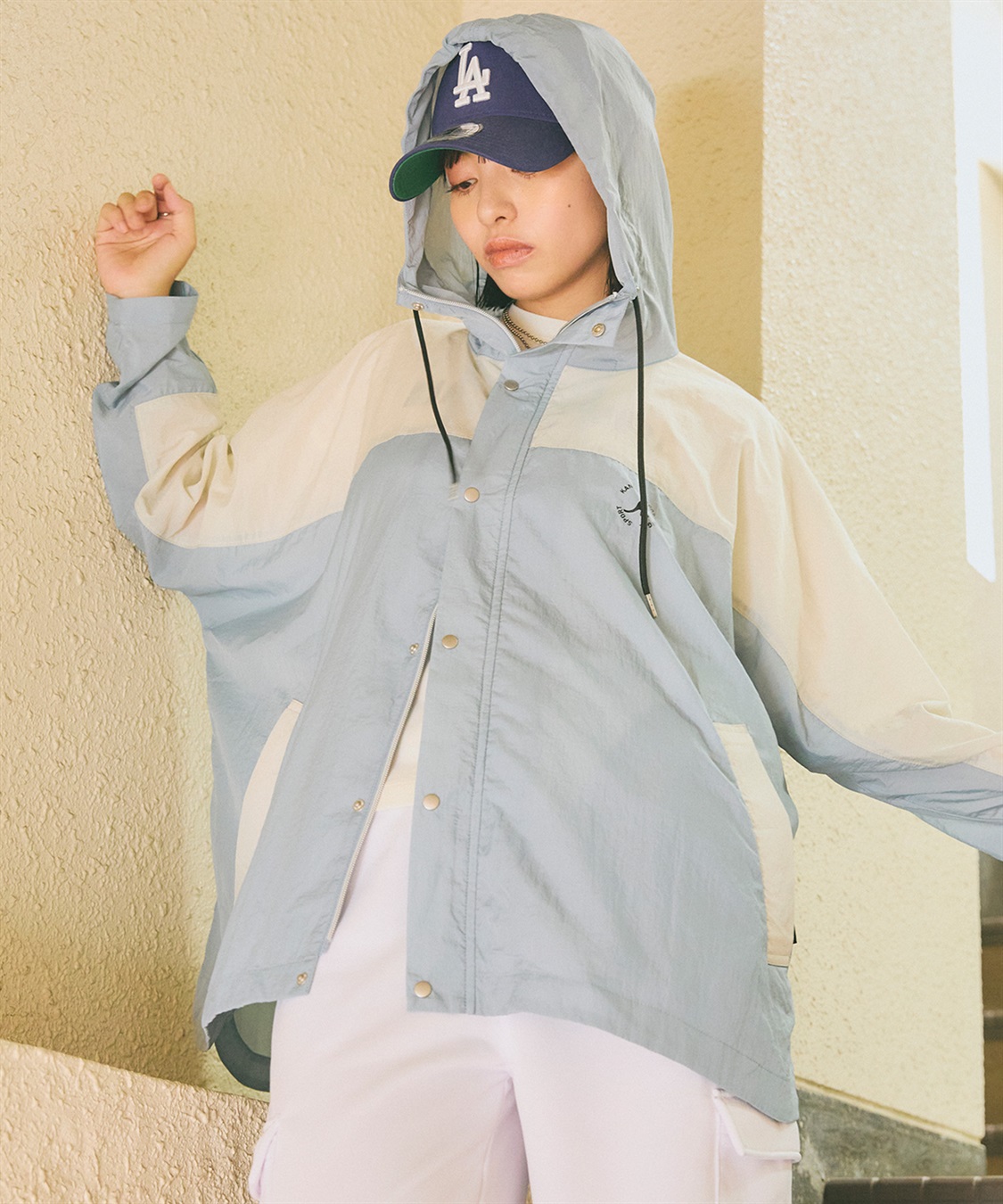 Life Style by cross marche 【KANGOL SPORT】ワイドマウンテンパーカー《撥水》	_sub_14