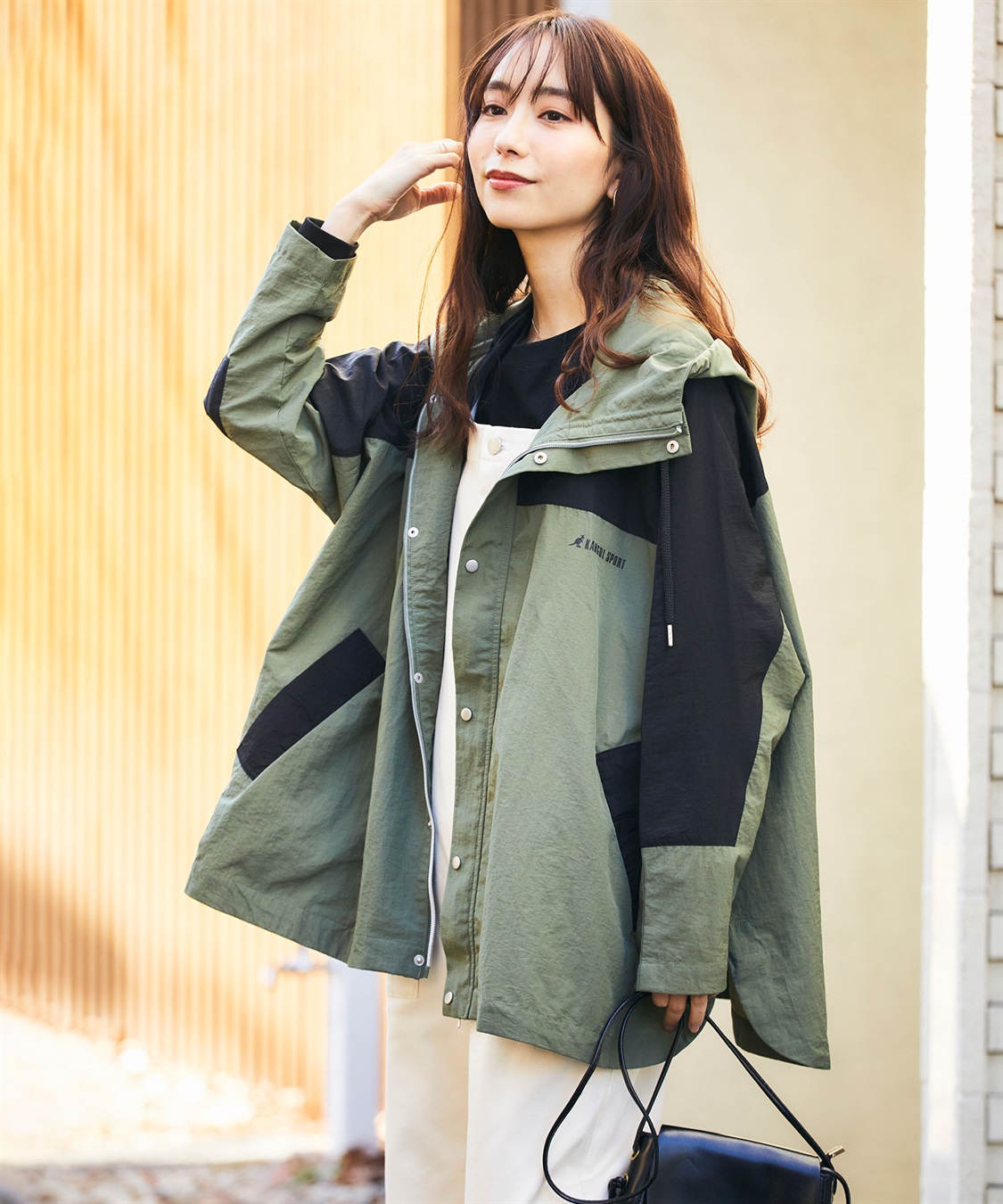 Life Style by cross marche 【KANGOL SPORT】ワイドマウンテンパーカー《撥水》	_sub_22