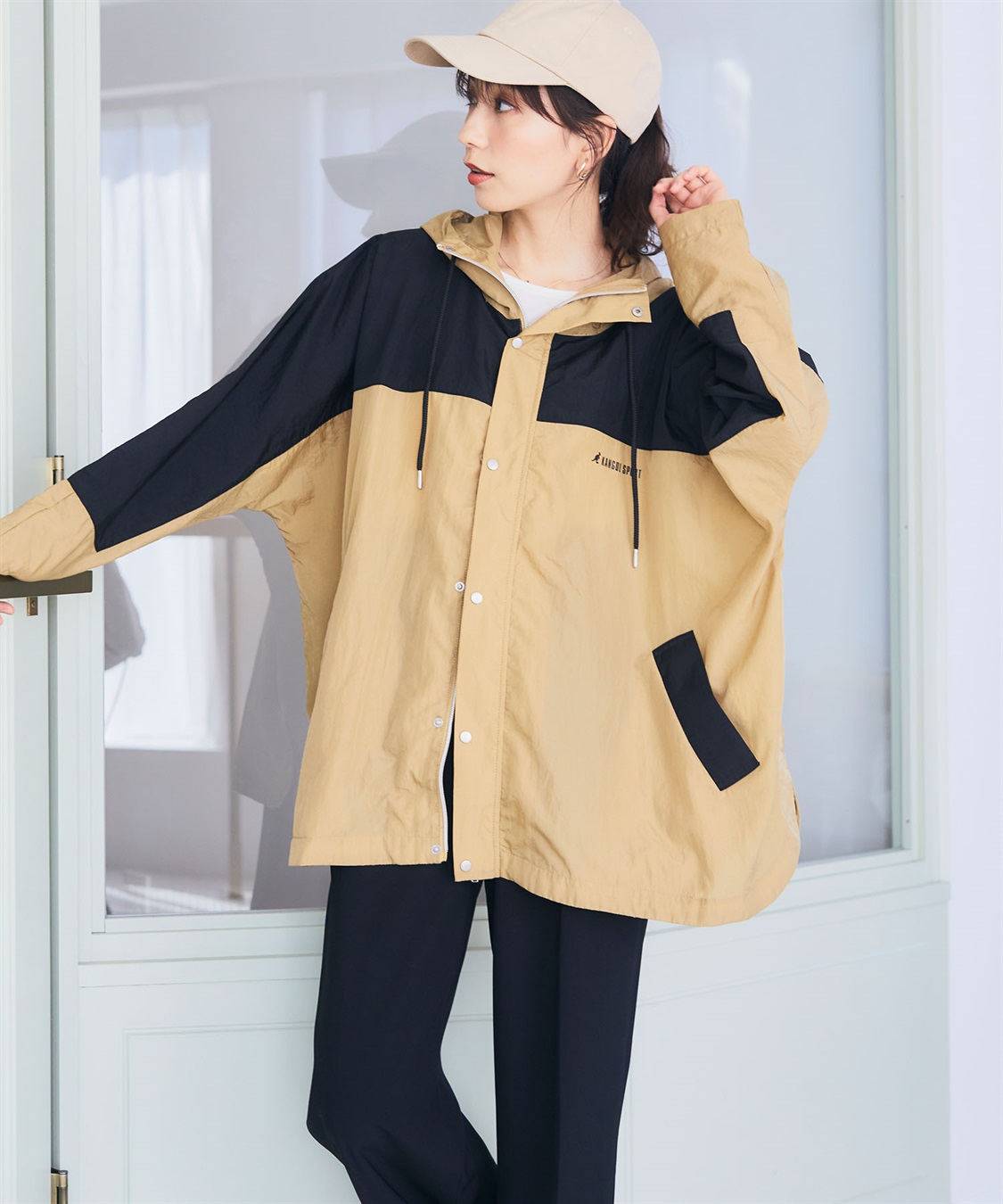 Life Style by cross marche 【KANGOL SPORT】ワイドマウンテンパーカー《撥水》	_sub_26