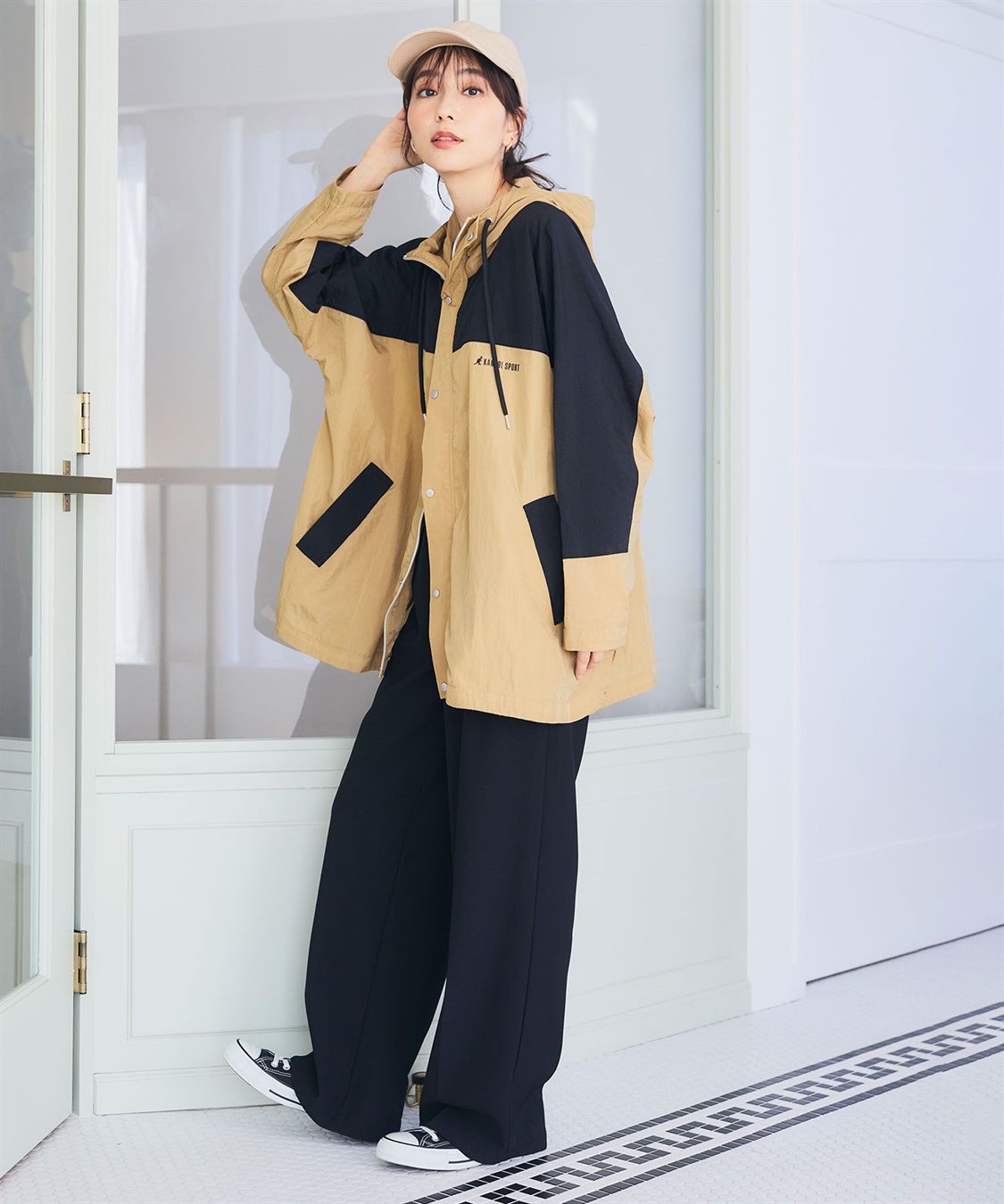 Life Style by cross marche 【KANGOL SPORT】ワイドマウンテンパーカー《撥水》	_sub_28