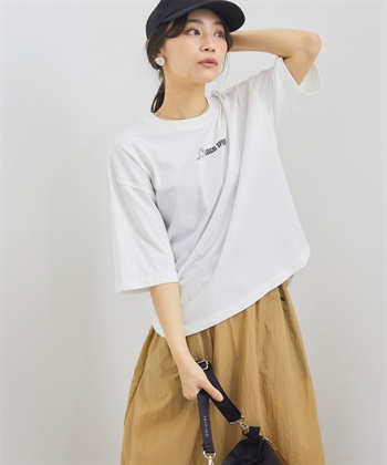 Life Style by cross marche 【KANGOL SPORT】5分袖ロゴTシャツ_subthumb_9