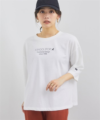 Life Style by cross marche 【KANGOL SPORT】7分袖ロゴTシャツ_subthumb_11