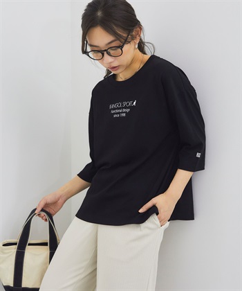 Life Style by cross marche 【KANGOL SPORT】7分袖ロゴTシャツ_subthumb_20