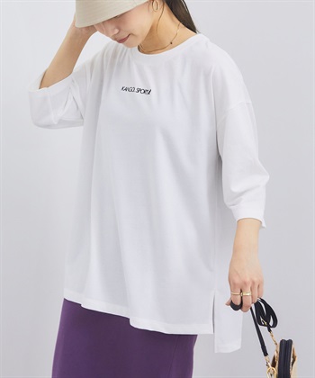 Life Style by cross marche 【KANGOL SPORT】7分袖ロゴBIGTシャツ_subthumb_1