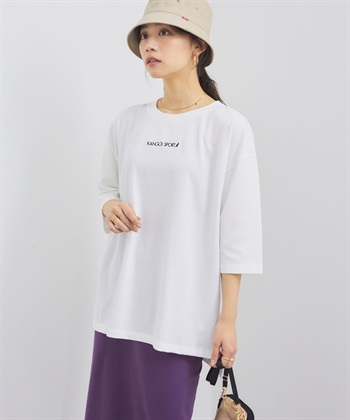 Life Style by cross marche 【KANGOL SPORT】7分袖ロゴBIGTシャツ_subthumb_13