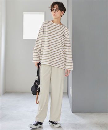 Life Style by cross marche 【KANGOL SPORT】長袖ボーダープルオーバー_subthumb_12
