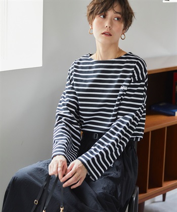 Life Style by cross marche 【KANGOL SPORT】長袖ボーダープルオーバー_subthumb_14