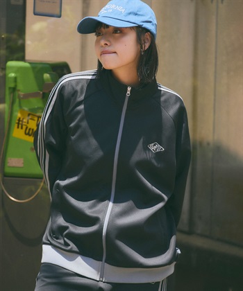 Life Style by cross marche 《男女兼用・UV対策・ストレッチ》サイドライントラックジャケット【KANGOL SPORT】_subthumb_2
