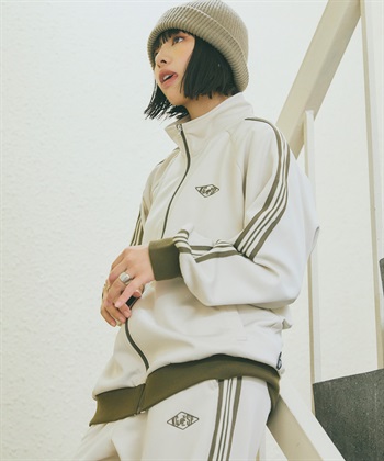 Life Style by cross marche 《男女兼用・UV対策・ストレッチ》サイドライントラックジャケット【KANGOL SPORT】_subthumb_6