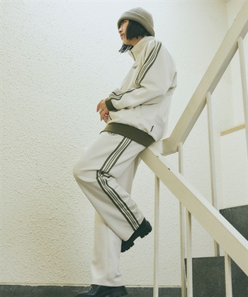 Life Style by cross marche 《男女兼用・UV対策・ストレッチ》サイドライントラックジャケット【KANGOL SPORT】_subthumb_8