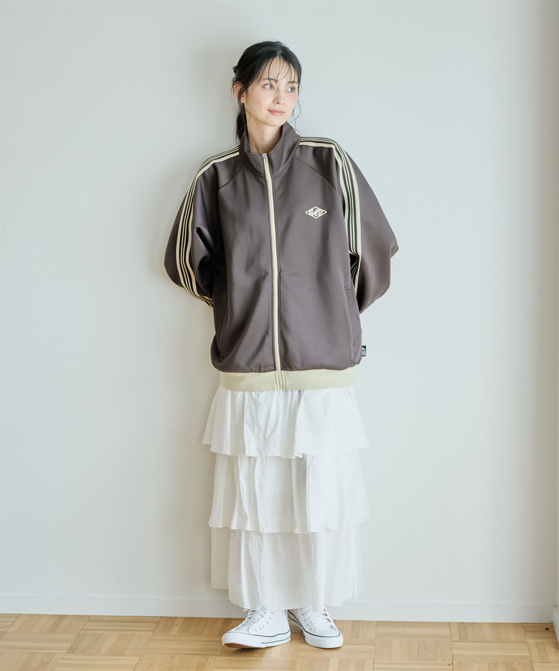 Life Style by cross marche 【KANGOL SPORT】サイドライントラックジャケット《UV対策・ストレッチ・ジャージ》◆新色追加◆_sub_10