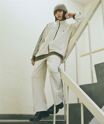 Life Style by cross marche 《男女兼用・UV対策・ストレッチ》サイドライントラックジャケット【KANGOL SPORT】_subthumb_10