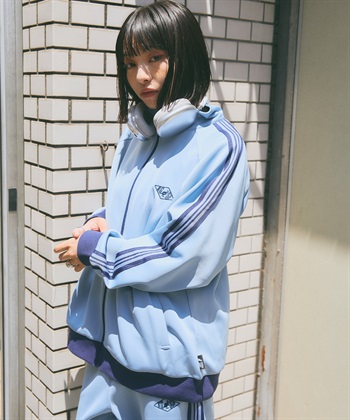 Life Style by cross marche 《男女兼用・UV対策・ストレッチ》サイドライントラックジャケット【KANGOL SPORT】_subthumb_11