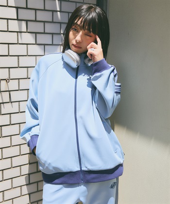 Life Style by cross marche 《男女兼用・UV対策・ストレッチ》サイドライントラックジャケット【KANGOL SPORT】_subthumb_12