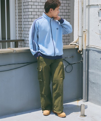 Life Style by cross marche 《男女兼用・UV対策・ストレッチ》サイドライントラックジャケット【KANGOL SPORT】_subthumb_16