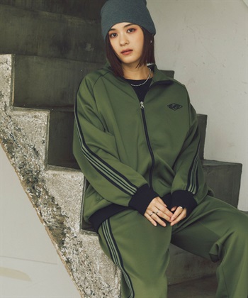 Life Style by cross marche 《男女兼用・UV対策・ストレッチ》サイドライントラックジャケット【KANGOL SPORT】_subthumb_28