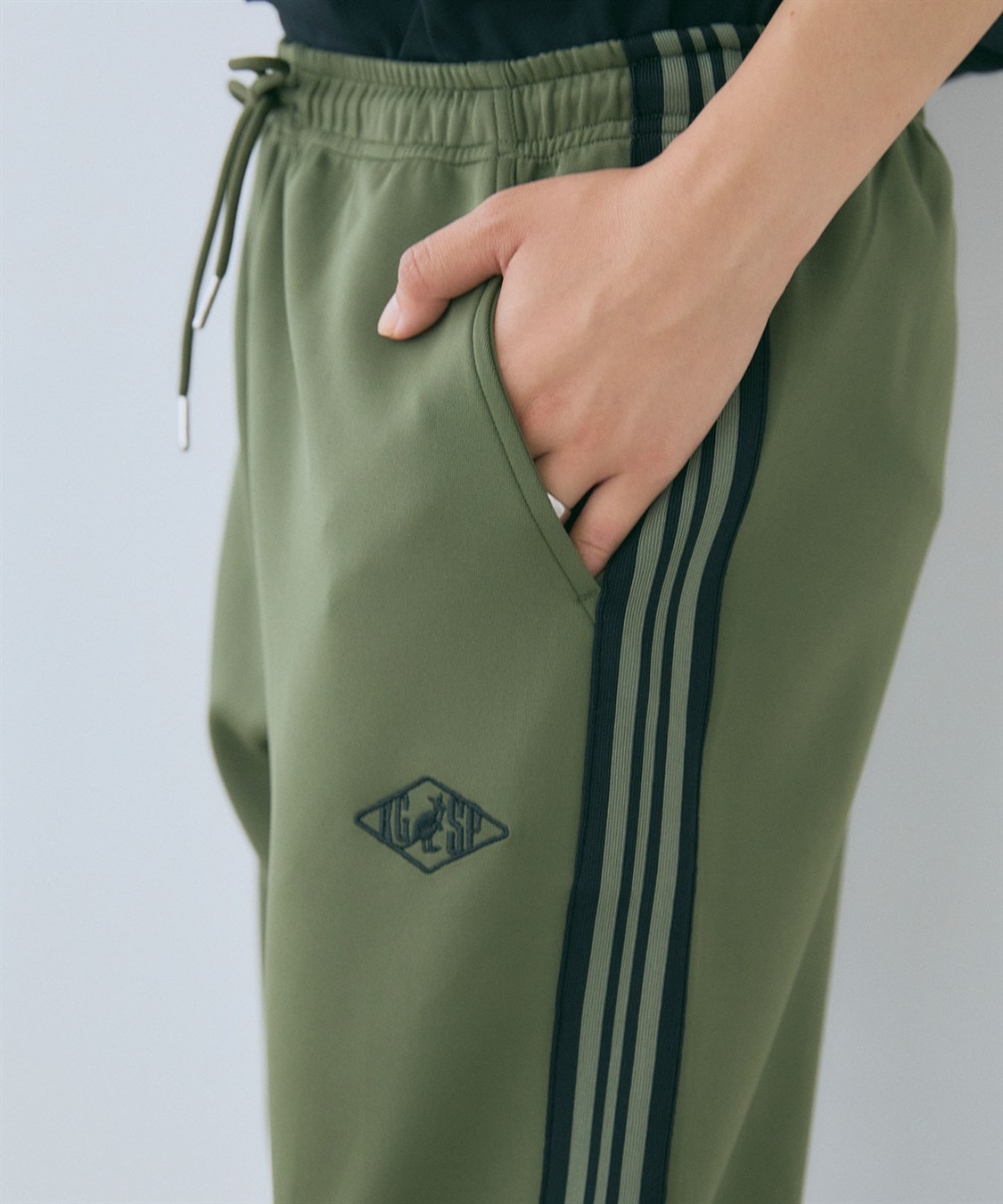 Life Style by cross marche 【KANGOL SPORT】サイドライントラックパンツ《UV対策・ストレッチ・ジャージ》◆新色追加◆_sub_12