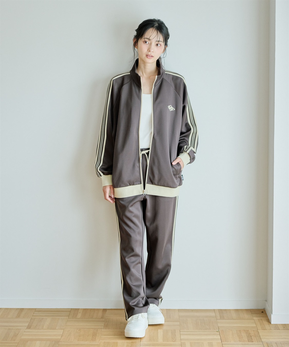 Life Style by cross marche 【KANGOL SPORT】サイドライントラックパンツ《UV対策・ストレッチ・ジャージ》◆新色追加◆_sub_17