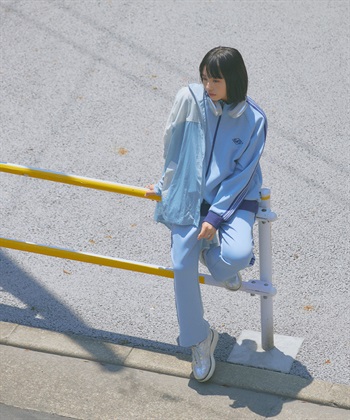 男女兼用・UV対策・ストレッチ》サイドライントラックパンツ