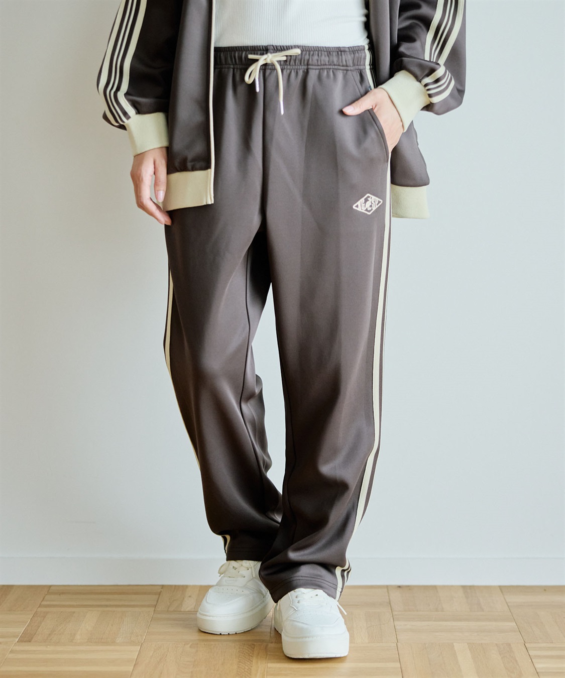 Life Style by cross marche 【KANGOL SPORT】サイドライントラックパンツ《UV対策・ストレッチ・ジャージ》◆新色追加◆_sub_30