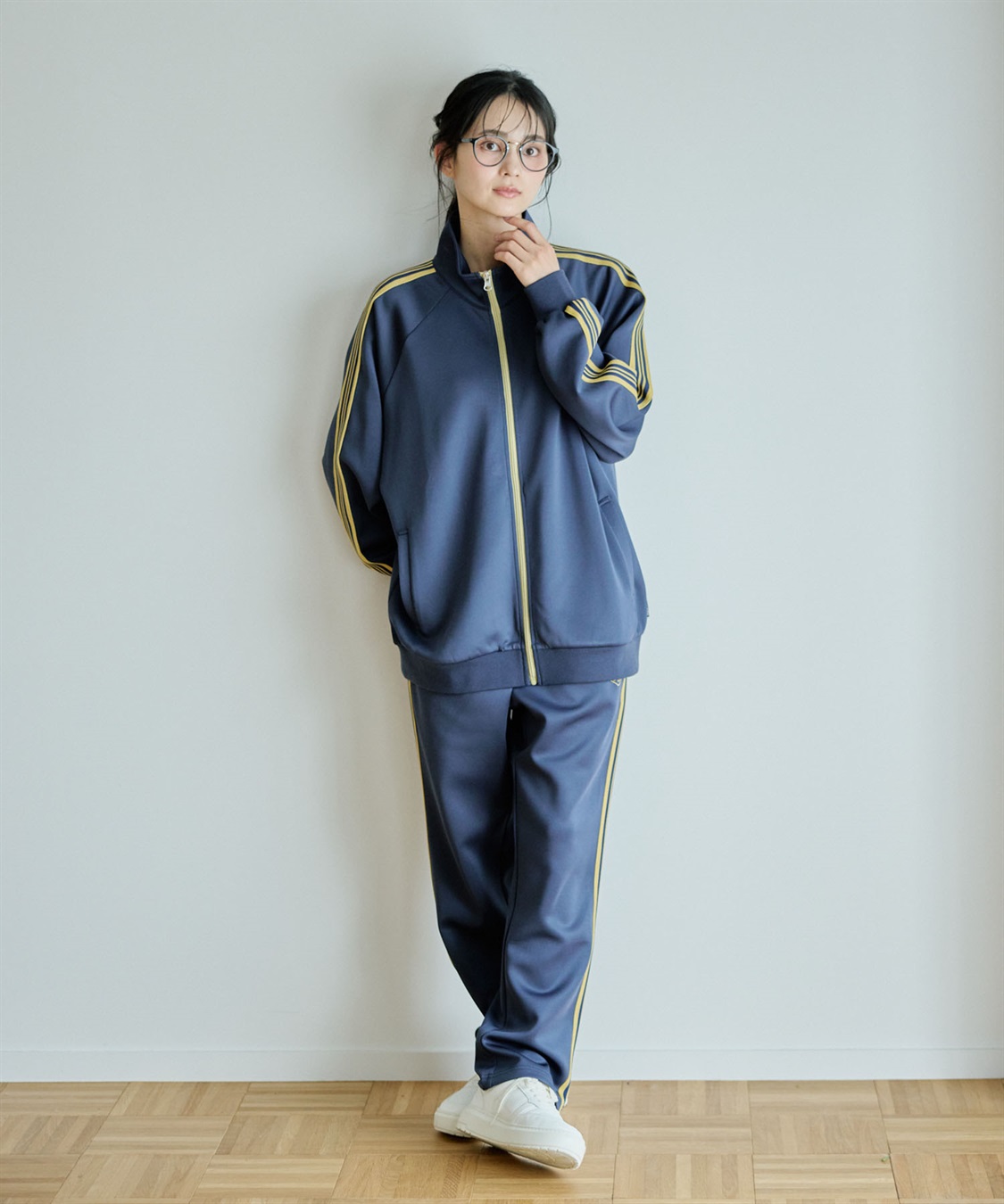 Life Style by cross marche 【KANGOL SPORT】サイドライントラックパンツ《UV対策・ストレッチ・ジャージ》◆新色追加◆_sub_34