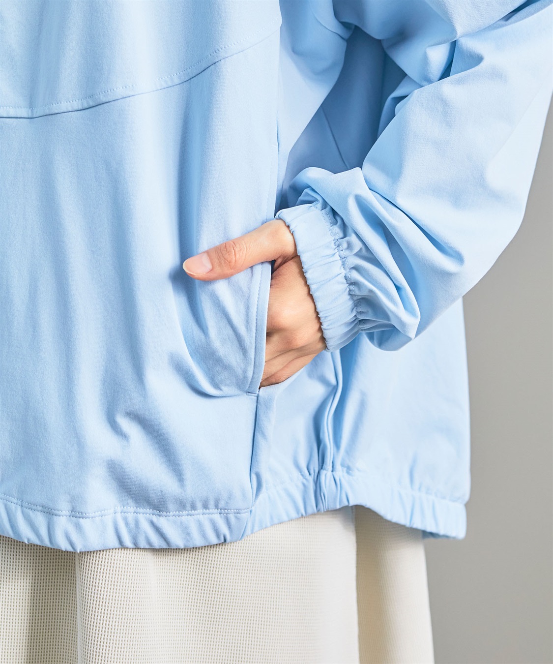 Life Style by cross marche 《吸水速乾・UV対策・マルチストレッチ》マルチストレッチパーカー【KANGOL SPORT】_sub_13