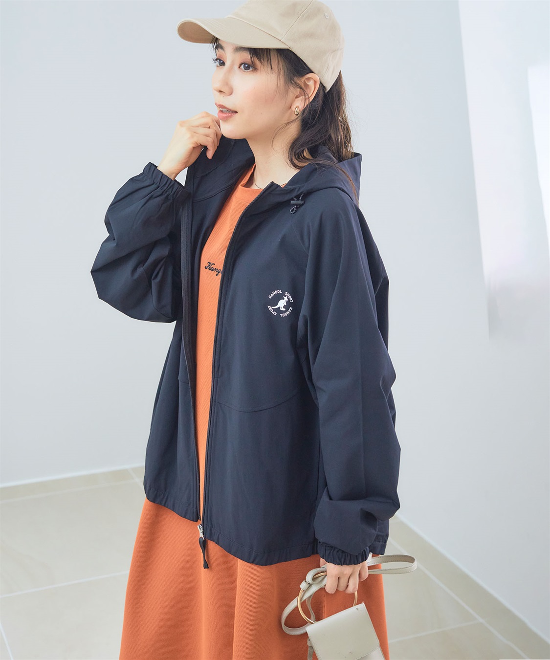 Life Style by cross marche 《吸水速乾・UV対策・マルチストレッチ》マルチストレッチパーカー【KANGOL SPORT】_sub_22