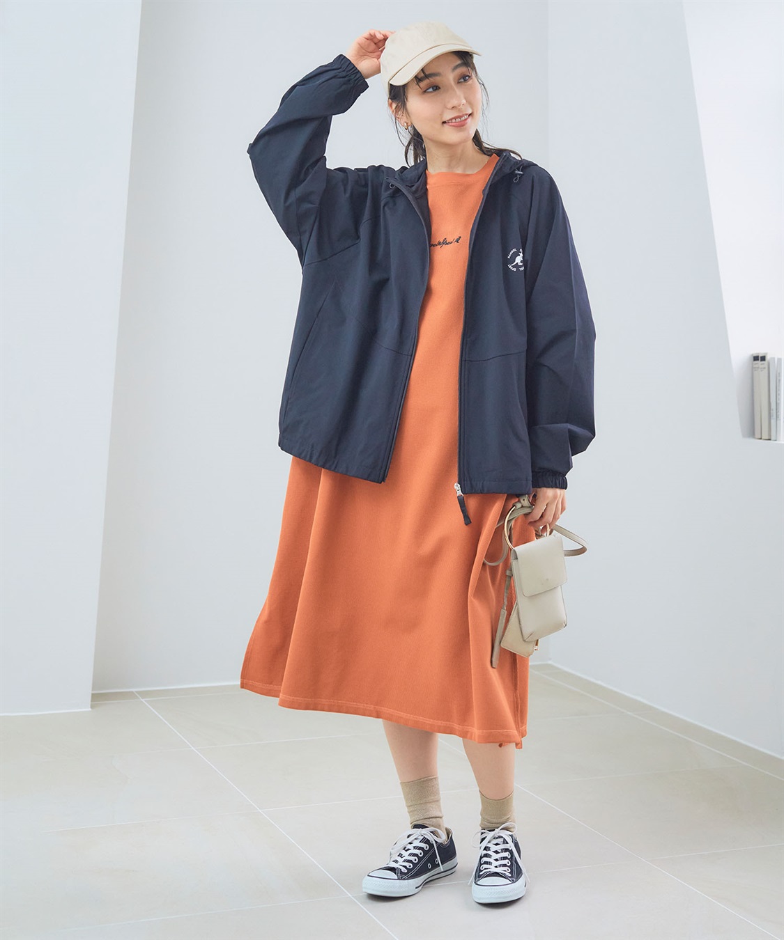 Life Style by cross marche 《吸水速乾・UV対策・マルチストレッチ》マルチストレッチパーカー【KANGOL SPORT】_sub_23