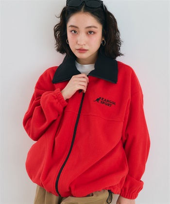 Life Style by cross marche 【KANGOL SPORT】ドロストフリースジップアップジャケット/パーカー_subthumb_1