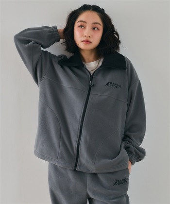 Life Style by cross marche 【KANGOL SPORT】ドロストフリースジップアップジャケット/パーカー_subthumb_5