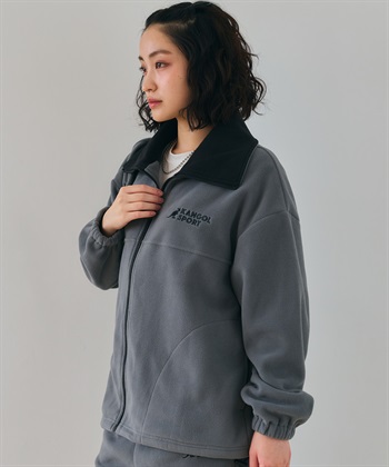 Life Style by cross marche 【KANGOL SPORT】ドロストフリースジップアップジャケット/パーカー_subthumb_6
