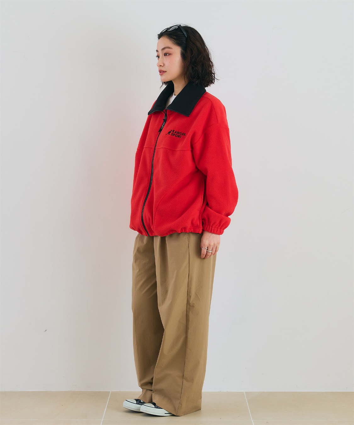 Life Style by cross marche 【KANGOL SPORT】ドロストフリースジップアップジャケット/パーカー_sub_27