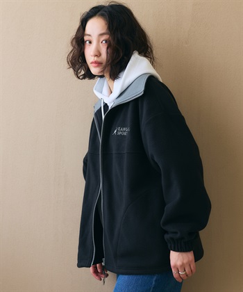 Life Style by cross marche 【KANGOL SPORT】ドロストフリースジップアップジャケット/パーカー_subthumb_36