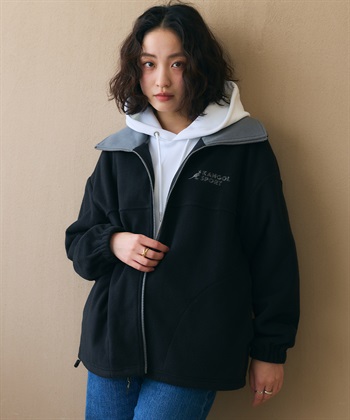 Life Style by cross marche 【KANGOL SPORT】ドロストフリースジップアップジャケット/パーカー_subthumb_38