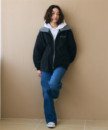 Life Style by cross marche 【KANGOL SPORT】ドロストフリースジップアップジャケット/パーカー_subthumb_42