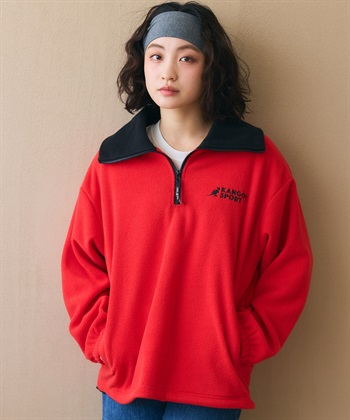 Life Style by cross marche 【KANGOL SPORT】ドロストフリースハーフジッププルオーバー_subthumb_3