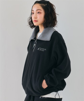 Life Style by cross marche 【KANGOL SPORT】ドロストフリースハーフジッププルオーバー_subthumb_31
