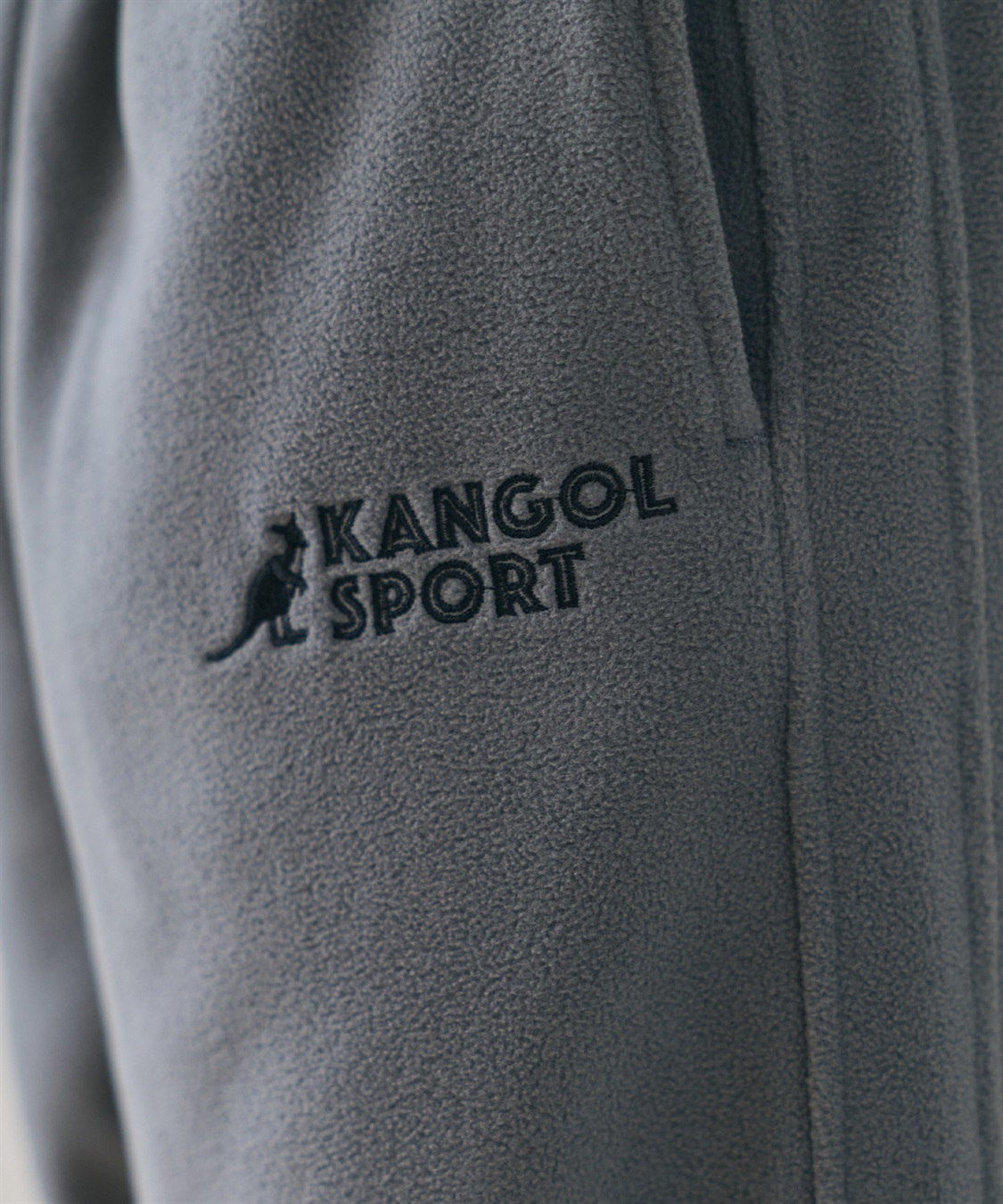 Life Style by cross marche 【KANGOL SPORT】サイドライン切替ドロストフリースイージーパンツ_sub_8