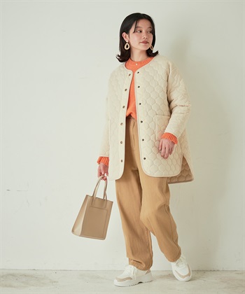 Life Style by cross marche キルトラウンドヘムコート_subthumb_5