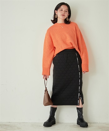 Life Style by cross marche キルトロゴテープスカート_subthumb_4
