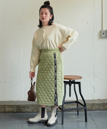 Life Style by cross marche キルトロゴテープスカート_subthumb_13