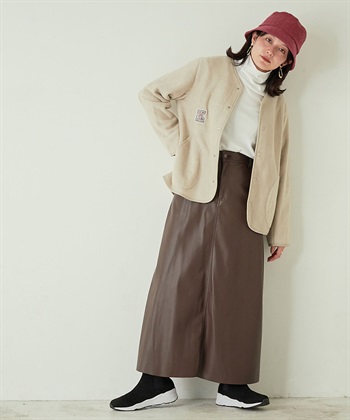 Life Style by cross marche Kロゴフリースカーディガン_subthumb_23