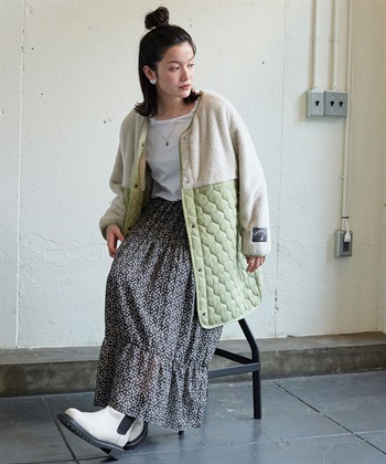 Life Style by cross marche キルト切替アウター_subthumb_8