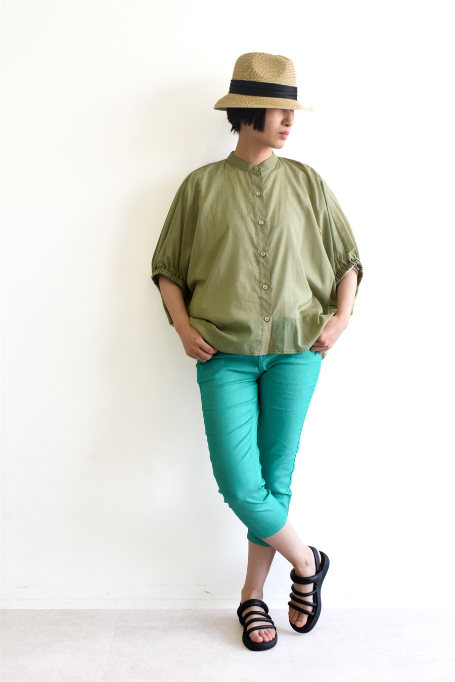 ATS コットンツイルクロップトスキニーパンツ_sub_9