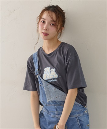 LAFUKU 【サンドイッチハウスメルヘン】サガラ刺繍メルるん♪半袖Tシャツ_subthumb_3