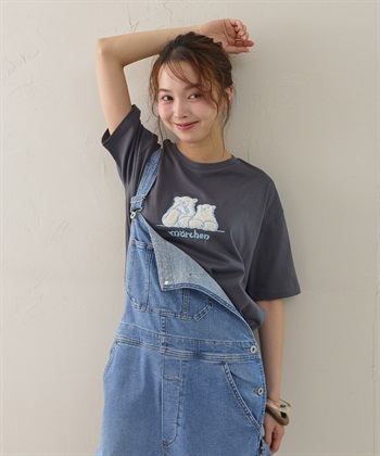 LAFUKU 【サンドイッチハウスメルヘン】サガラ刺繍メルるん♪半袖Tシャツ_subthumb_5