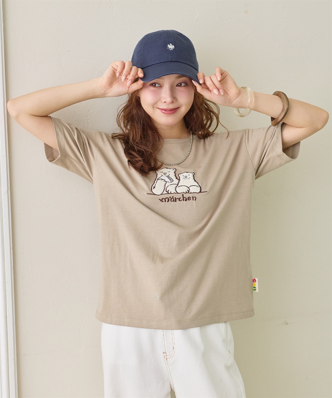 LAFUKU 【サンドイッチハウスメルヘン】サガラ刺繍メルるん♪半袖Tシャツ_sub_10