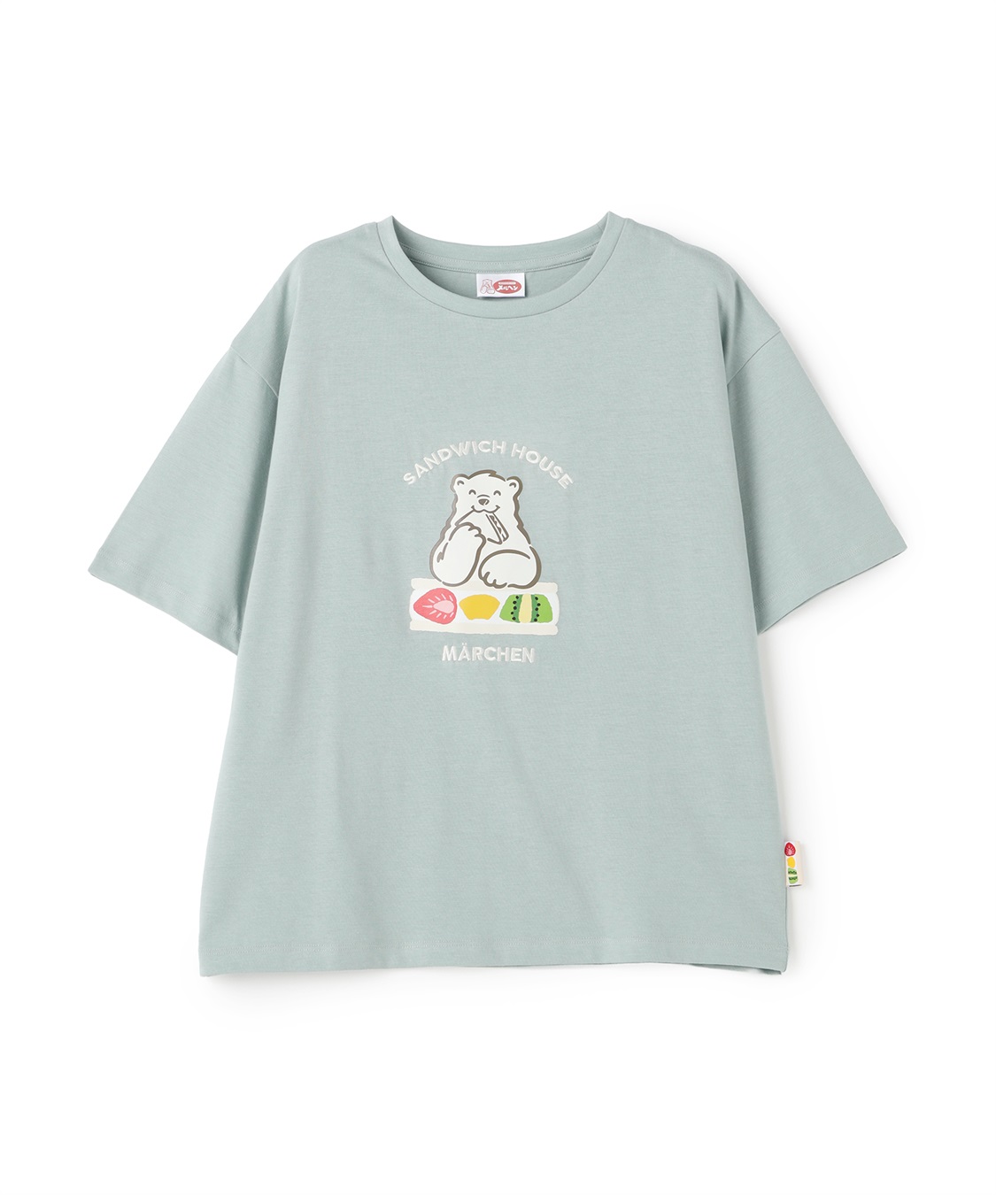 LAFUKU メルヘンサンドイッチロゴ5分袖T_sub_29