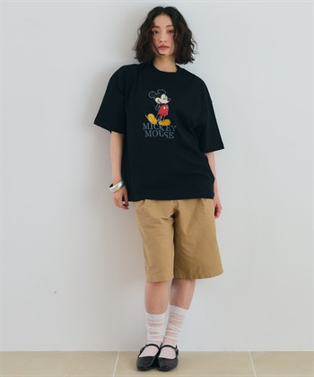 LAFUKU 【Disney/ディズニー】Mickey Mouse / ミッキーマウス半袖Tシャツ / Over Harf Sleeve T-shirt《UNISEX》_subthumb_8