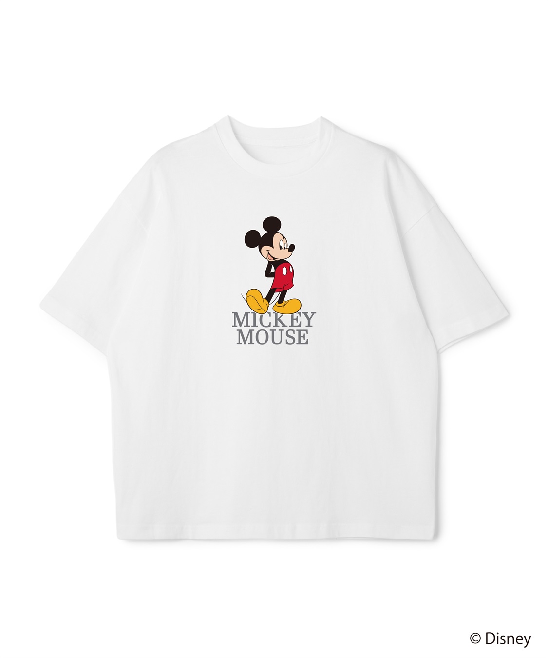 LAFUKU 【Disney/ディズニー】Mickey Mouse / ミッキーマウス半袖Tシャツ / Over Harf Sleeve T-shirt《UNISEX》_sub_11